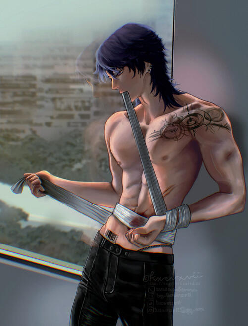 Love and Deepspace Rafayel - Procreate