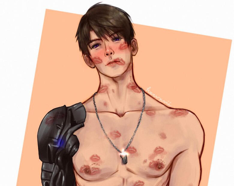 Love and Deepspace Caleb (NSFW) - procreate