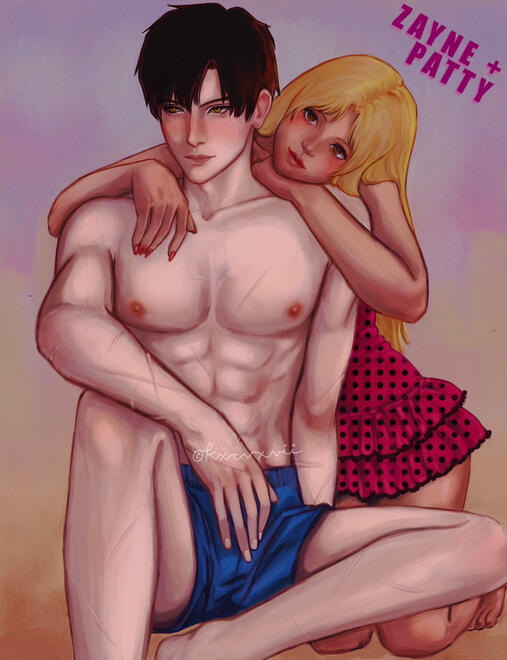 Love and Deepspace Zayne x MC - procreate