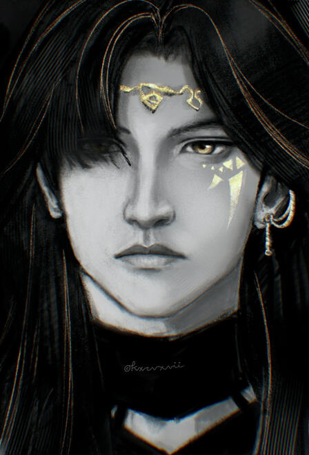 Love and Deepspace Zayne God of Annihilationc - Procreate
