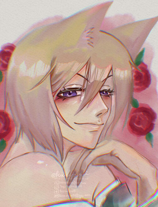 Tomoe (Kamisama Kiss) - procreate